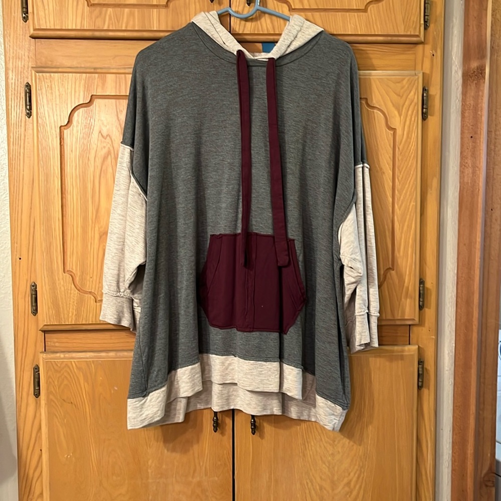 Cato Live Well drop shoulder Hoodie size 2X